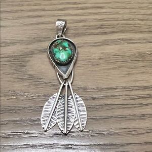 Sonoran Gold Shadowbox Sterling Pendant